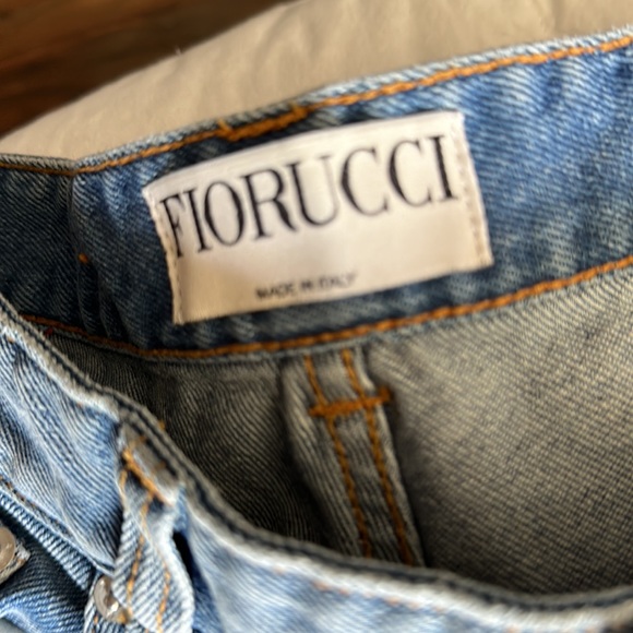 fiorucci size 31 billy sailor extra wide flare jeans made in it - Picture 3 of 3